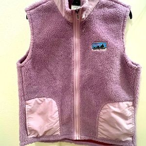 Patagonia kids Large purple vest
